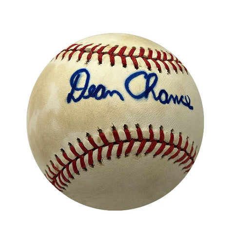 Dean Chance Autographed Baseball - Player's Closet Project