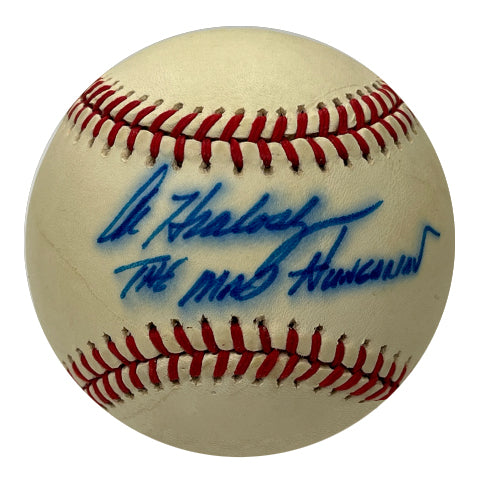Al "The Mad Hungarian" Hrabosky Autographed Baseball - Player's Closet Project