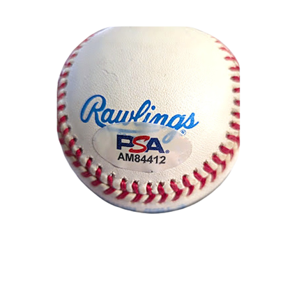 Carl Yastrzemski Autographed Baseball PSA Authenticated AM84412 - Players Closet