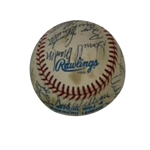 1967 Boston Red Sox Team Reunion Autographed Baseball PSA Grade 7