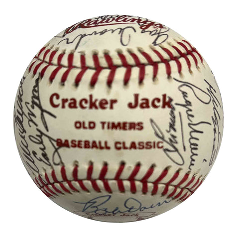 Cracker Jack Old Timers Autographed Baseball - Player's Closet Project