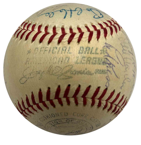 1955 Chicago White Sox Team Autographed Baseball - Player's Closet Project