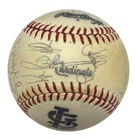 1976 St. Louis Cardinals Multi-Signed Autographed Baseball - Player's Closet Project