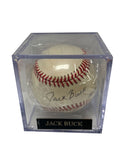 Jack Buck Autographed Baseball - Player's Closet Project