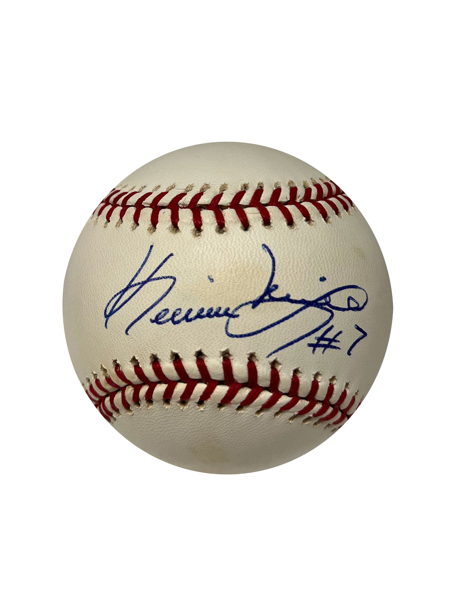 Kevin Mitchell Autographed Baseball - Player's Closet Project
