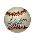 Frank White Autographed Baseball - Player's Closet Project