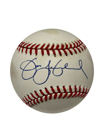 Jim Leland Autographed Baseball - Player's Closet Project