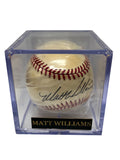 Matt Williams Autographed Baseball - Player's Closet Project