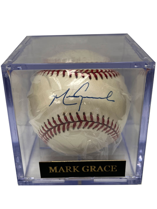 Mark Grace Autographed Baseball - Player's Closet Project