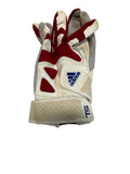 Ryan Howard Game Used Adidas Red/Wht/Blue TS Batting Gloves - Player's Closet Project