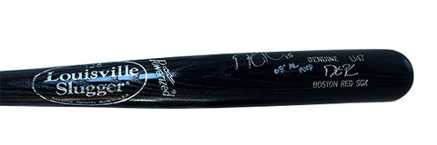 Dustin Pedroia "08 AL MVP" Autographed Bat - Player's Closet Project