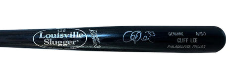 Cliff Lee Autographed Bat (Phillies) - Player's Closet Project