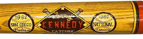 Terry Kennedy 1982 San Diego Padres Commemorative Bat - Player's Closet Project