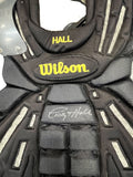Toby Hall Autographed Game Used Chest Protector - Player's Closet Project