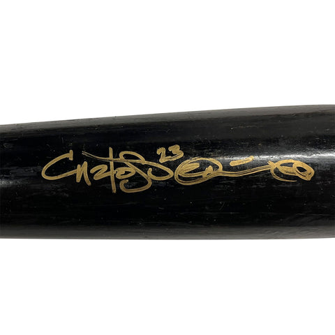 Carlos Pena Autographed Game Used Marucci Bat - Player's Closet Project