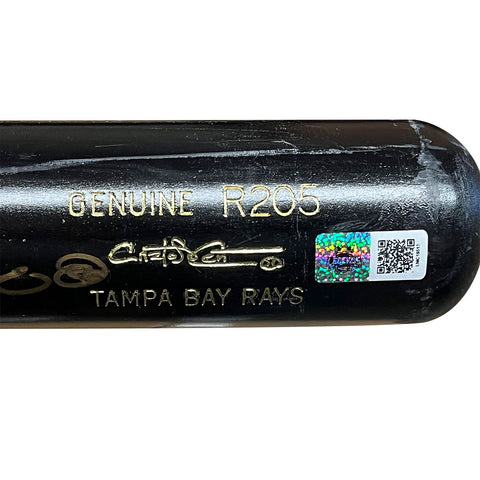 Carlos Pena Autographed Game Used Tampa Bay Rays Bat - Player's Closet Project