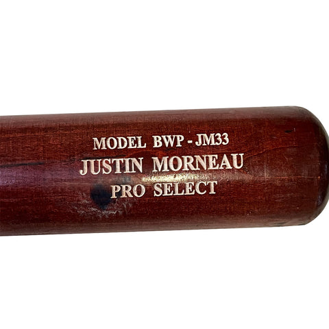 Justin Morneau Game Used Bat - Player's Closet Project