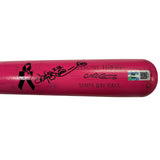 Carlos Pena Autographed Game Used Tampa Bay Rays Pink Bat - Player's Closet Project