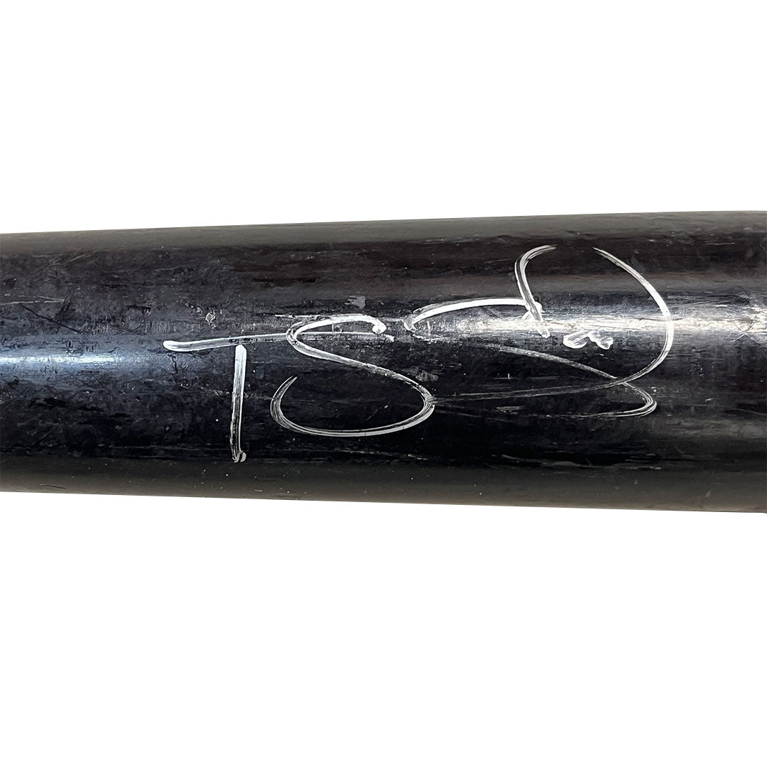 Travis Snider Autographed Game Used Bat - Player's Closet Project