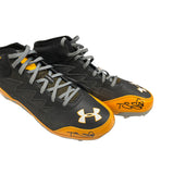 Travis Snider Autographed Game Used Cleats - Player's Closet Project