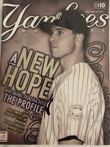 Mark Teixeira New York Yankees Magazine - Player's Closet Project