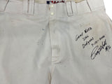 Toby Hall Autographed Game Used Los Angeles Dodgers Pants - Player's Closet Project