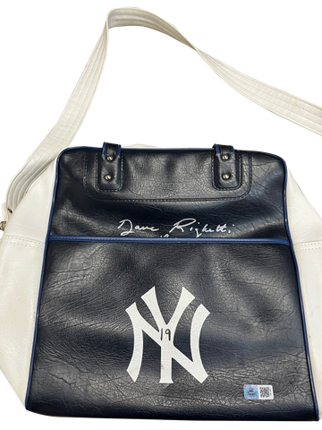 Dave Righetti Autographed NY Yankees Travel Bag - Player's Closet Project