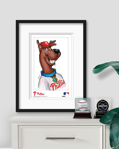Scooby Doo x MLB Phillies Limited Edition Art Print