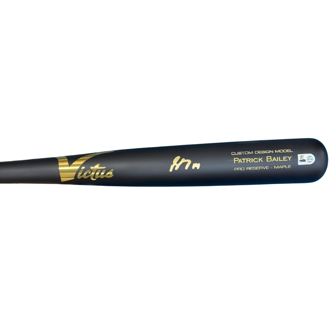 Patrick Bailey Autographed Game Model Bat