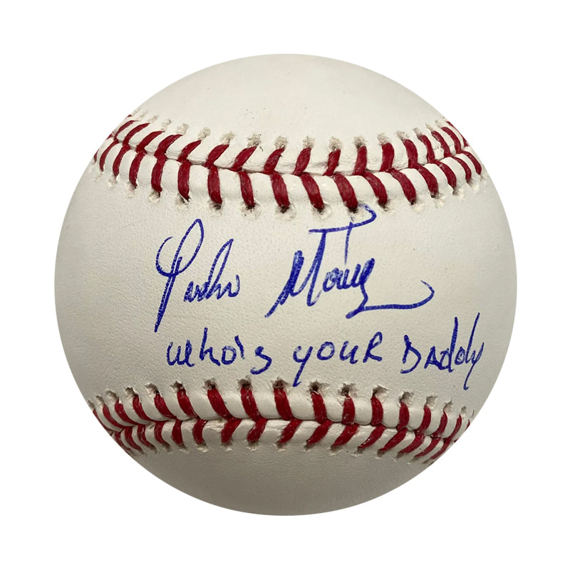 Pedro martinez autographed sales baseball