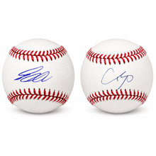 Pete Crow-Armstrong & Shohei Ohtani Autographed Baseballs with Mirrored Display Case