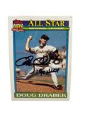 Doug Drabek Autographed Baseball Card - Player's Closet Project