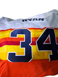 Nolan Ryan Autographed Astros STATS Jersey - Player's Closet Project