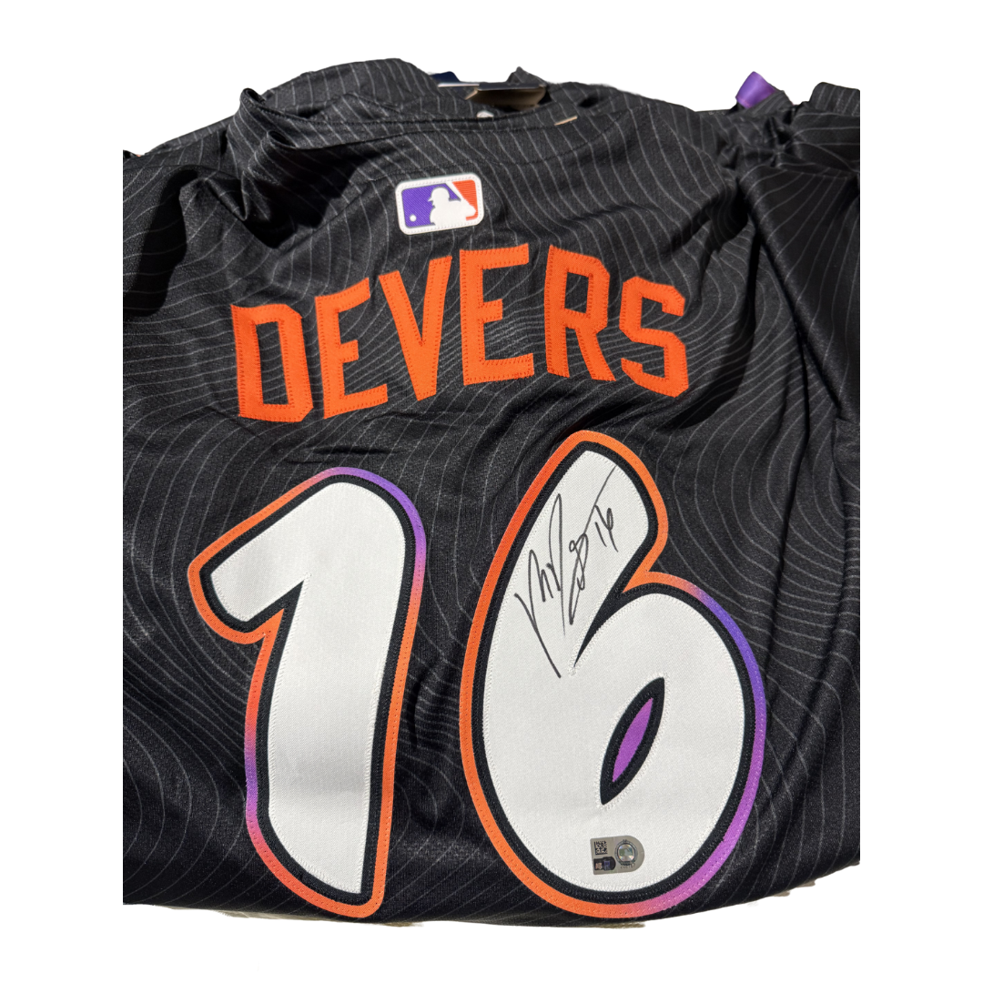 Rafael Devers Autographed SF Giants City Connect Authentic Jersey