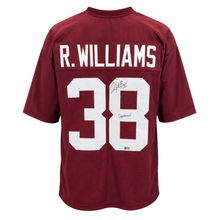 Roy Williams Autographed "Superman" Maroon Custom Jersey