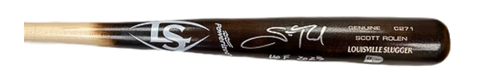 Scott Rolen Autographed "HOF 2023" Game Model Bat