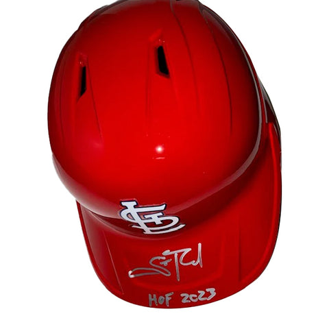 Scott Rolen Autographed "HOF 2023" Cardinals Batting Helmet