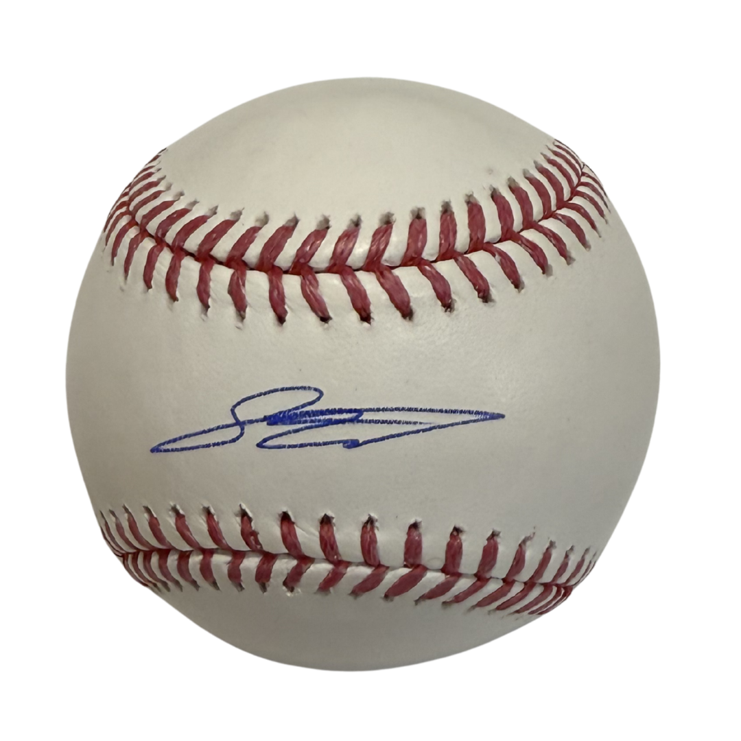 Sebastian Walcott Autographed Baseball