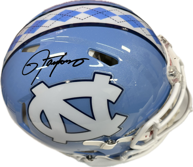 authentic unc football helmet North Carolina Tar Heels Speed Model yours after your favorite players set up or make a unique design of your own North Carolina - HELMET HISTORY