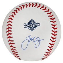 Trevor Megill Milwaukee Brewers Autographed 2026 World Series Logo Baseball
