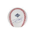 Tyler Glasnow Los Angeles Dodgers Autographed 2025 World Series Logo Baseball - (PRESALE)