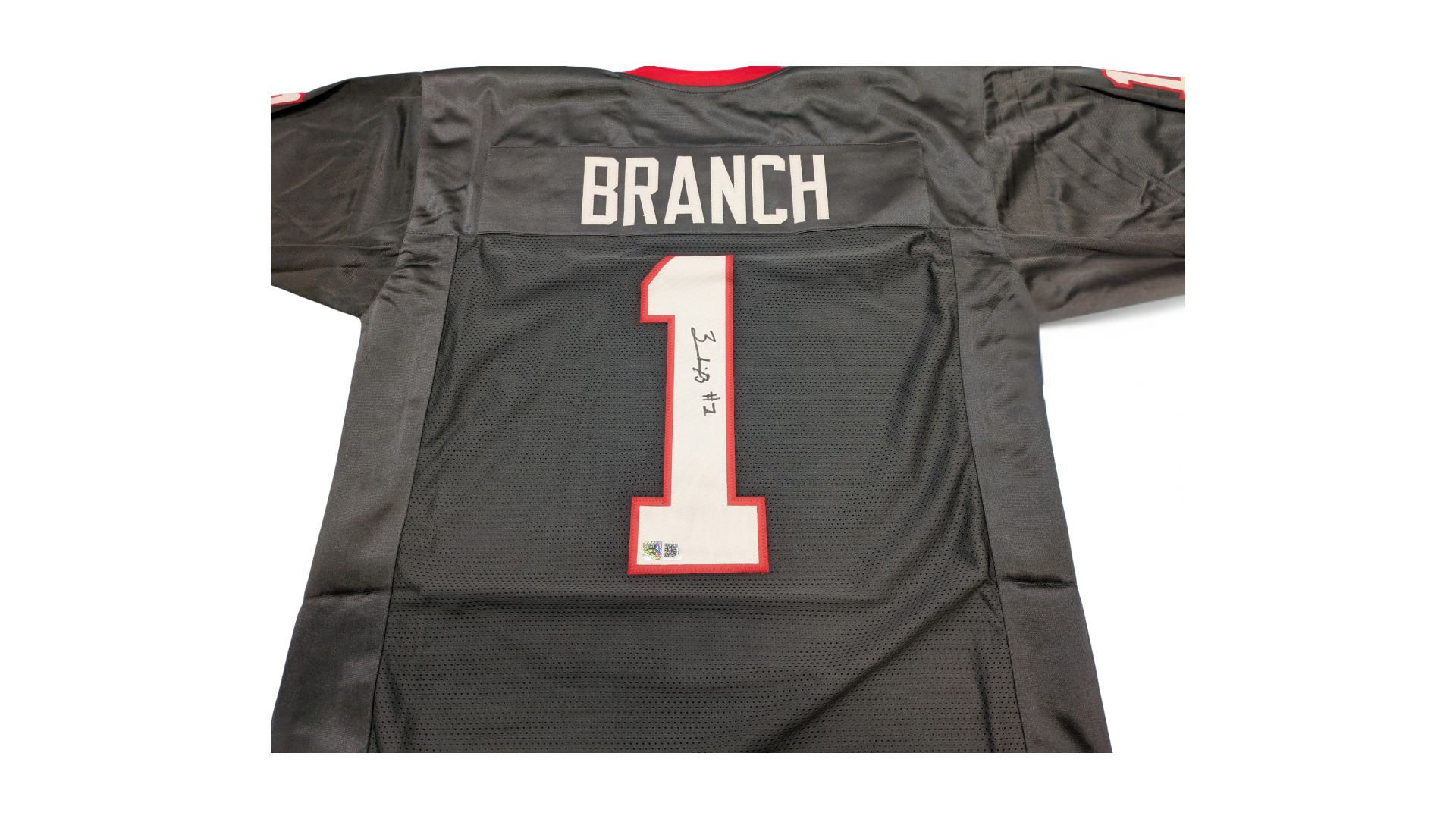 Zachariah Branch Autographed Black Georgia Custom Jersey – Legends Zachariah Branch Autographed Black Georgia Custom Jersey – Legends