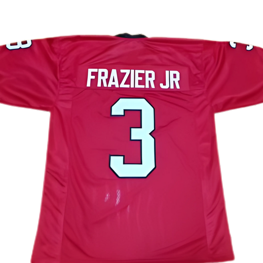 Nate Frazier Unsigned Red Custom Jersey - (Public Signing)
