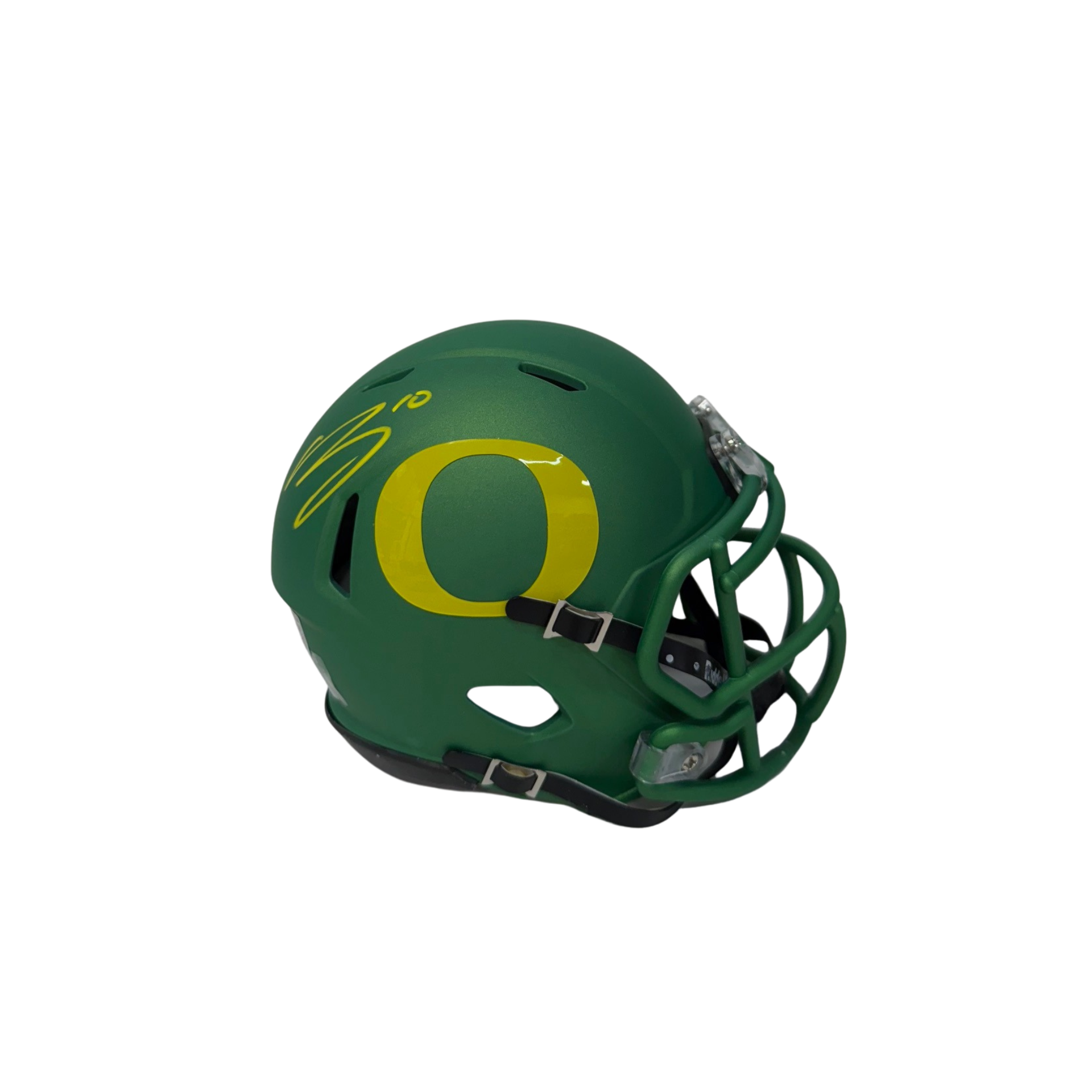 authentic oregon ducks football helmet Bo Nix Autographed Oregon Ducks Mini Helmet