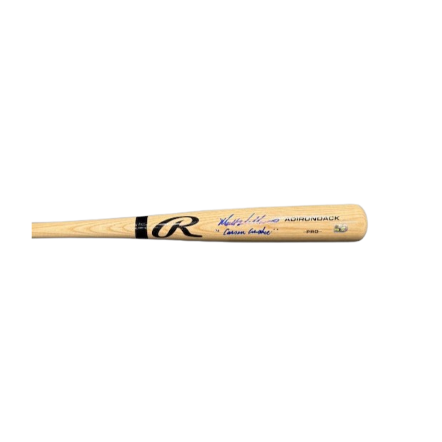Matt Williams Autographed "Carson Crusher" Blonde Rawlings Bat