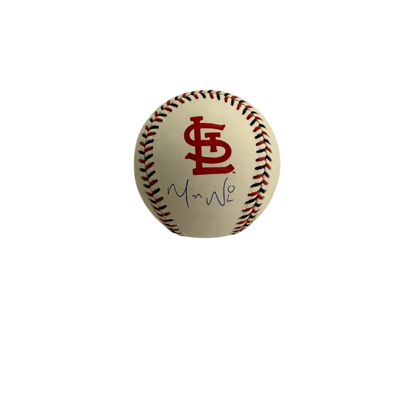 Masyn Winn Autographed STL Logo Baseball