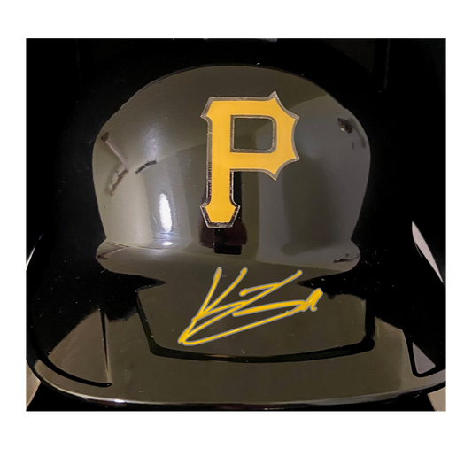 Konnor Griffin Autographed Pirates Batting Helmet - (PRESALE)