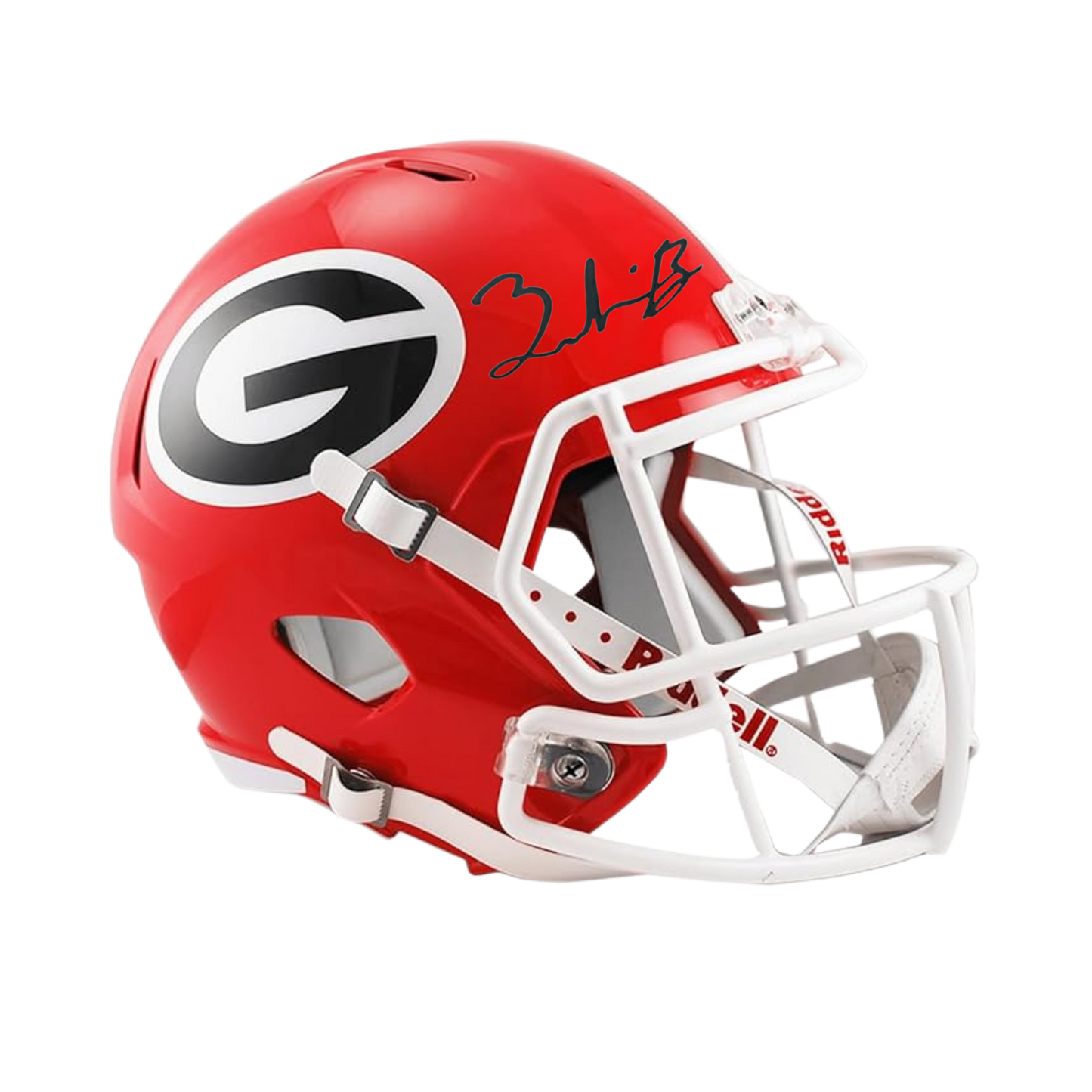 Zachariah Branch Autographed Georgia Replica Helmet - (PRESALE)