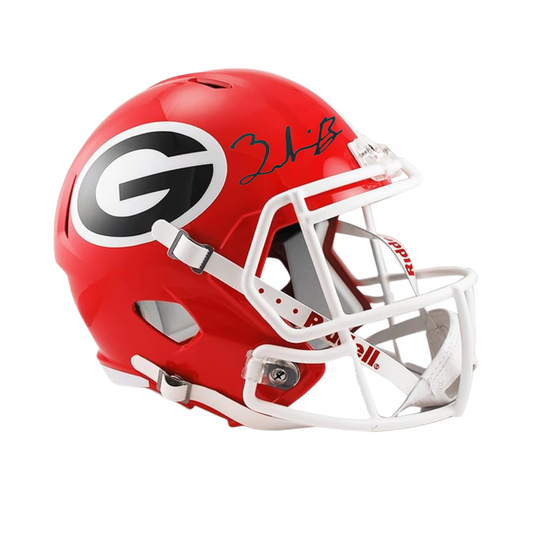 Zachariah Branch Autographed Georgia Replica Helmet - (PRESALE)