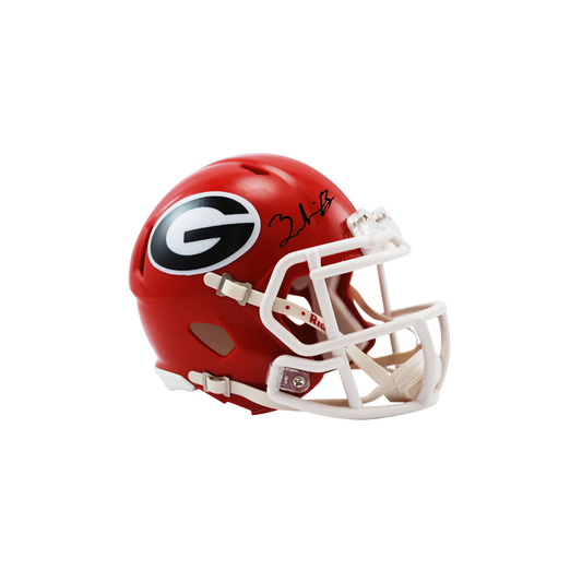 Zachariah Branch Autographed Georgia Mini Helmet - (PRESALE)